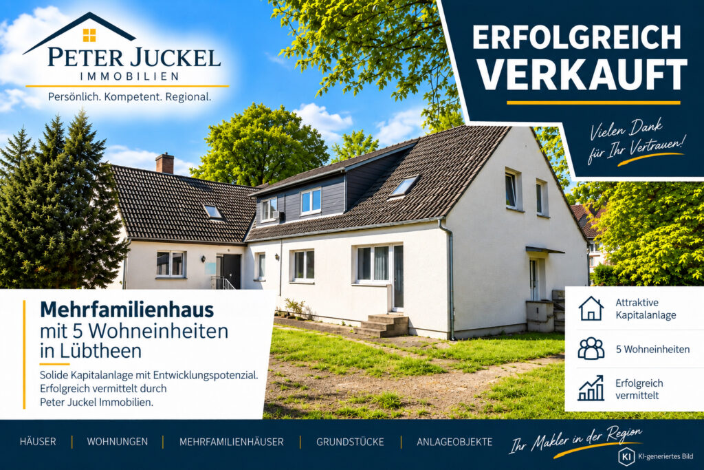 Erfolgreich verkaufte Immobilie – Mehrfamilienhaus mit 5 Wohneinheiten in Lübben