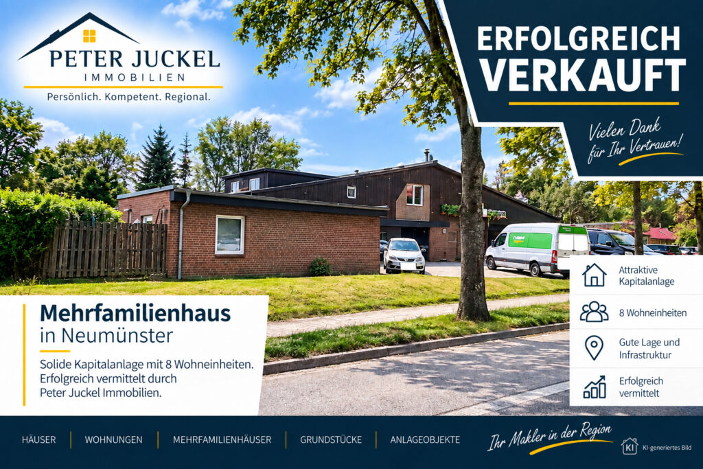 Erfolgreich verkaufte Immobilie – Mehrfamilienhaus in Neumünster
