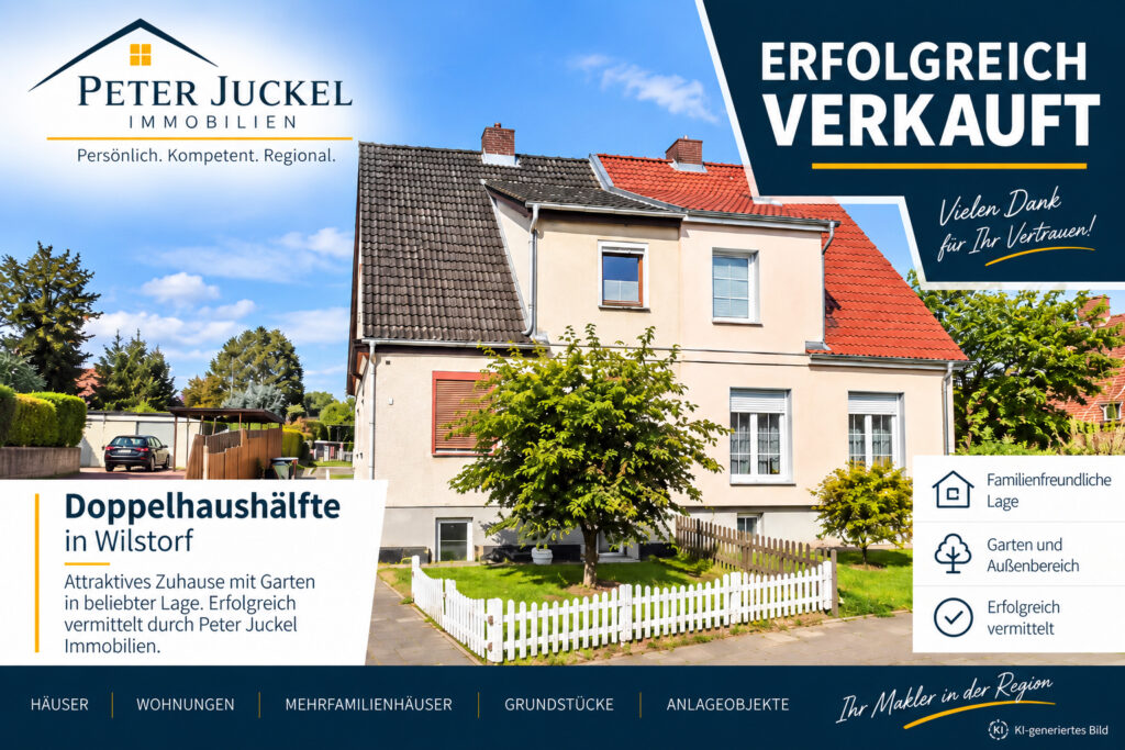 Doppelhaushälfte in Wilstorf – Referenz von Peter Juckel Immobilien