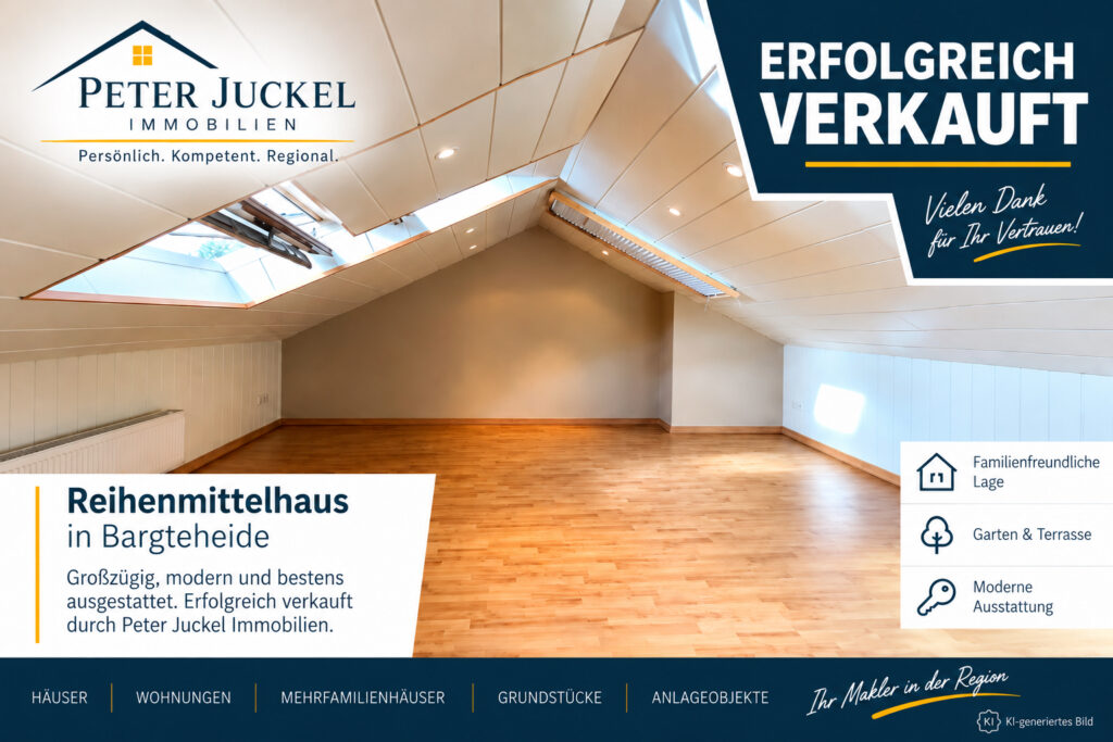 Erfolgreich verkaufte Immobilie – Reihenmittelhaus in Bargteheide