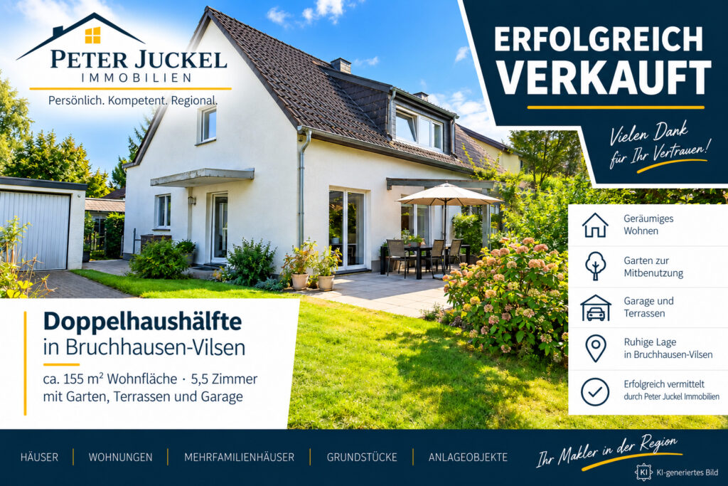 Erfolgreich verkaufte Immobilie – Doppelhaushälfte in Brauchshausen-Vilsen